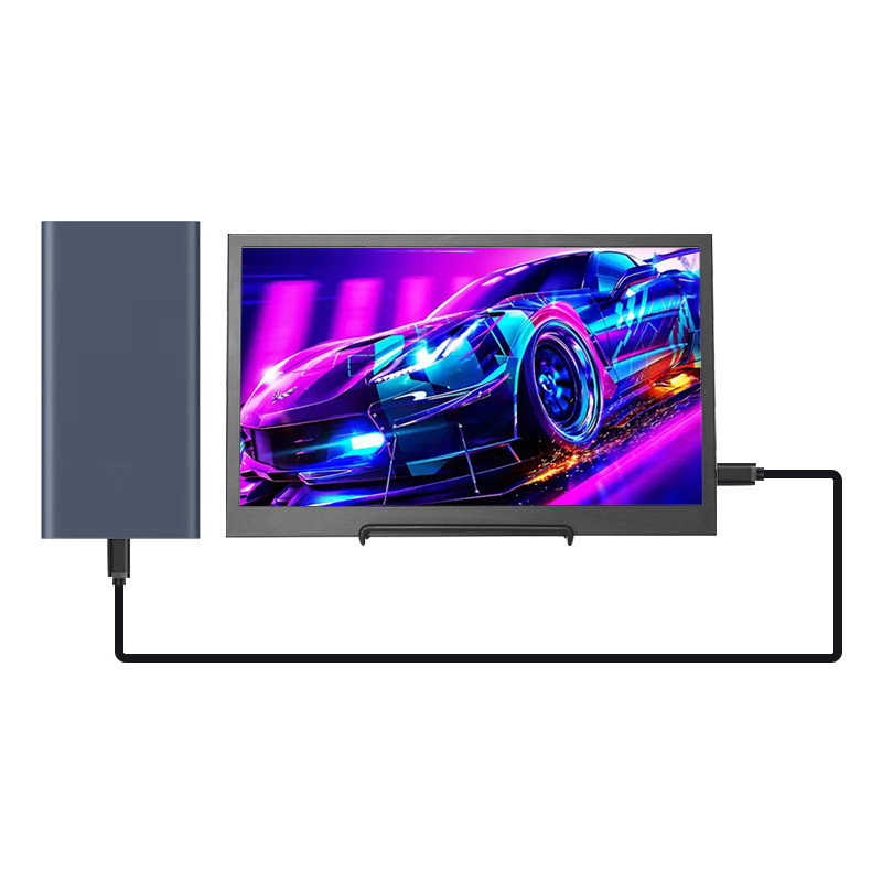 Polcd IPS Panel 15,6-calowy przenośny monitor do gier HD 1080p Ekran komputera Wyświetlacz LED