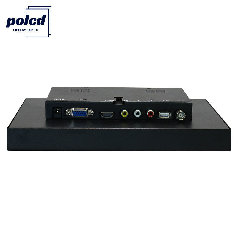 Polcd Dostosuj 8-calowy panel IPS Metalowa obudowa Przemysłowy monitor LCD Otwarta ramka