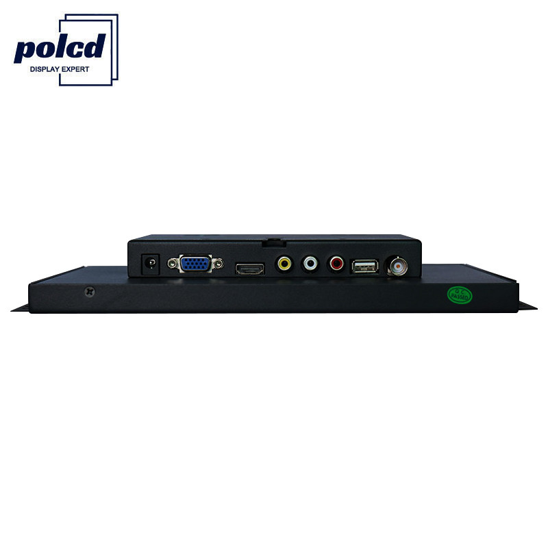 Polcd Przemysłowy 10-calowy pojemnościowy monitor dotykowy Komputer VGA Wyświetlacz LCD Otwarta ramka