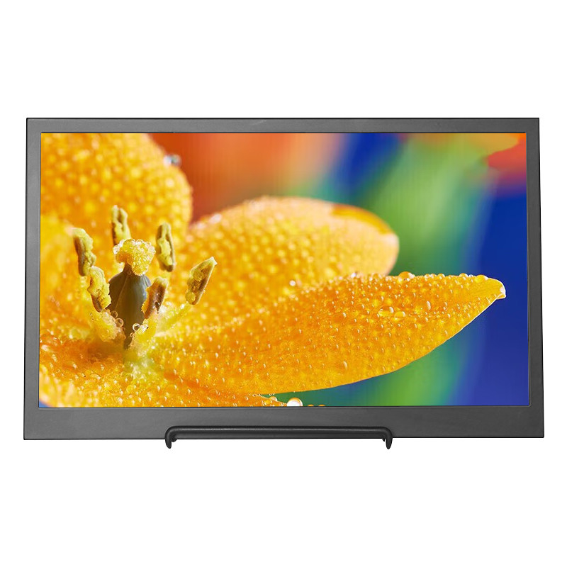 Polcd VGA HDMI Czarny przenośny monitor LCD Niestandardowa calowa rozdzielczość ekranu LED