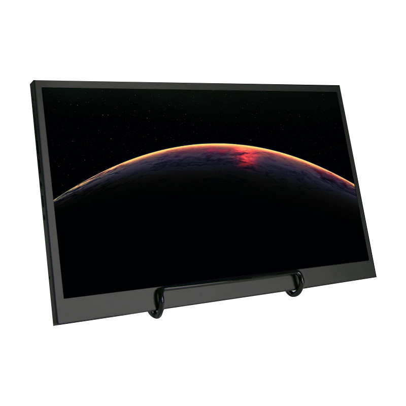 Polcd VGA HDMI Czarny przenośny monitor LCD Niestandardowa calowa rozdzielczość ekranu LED