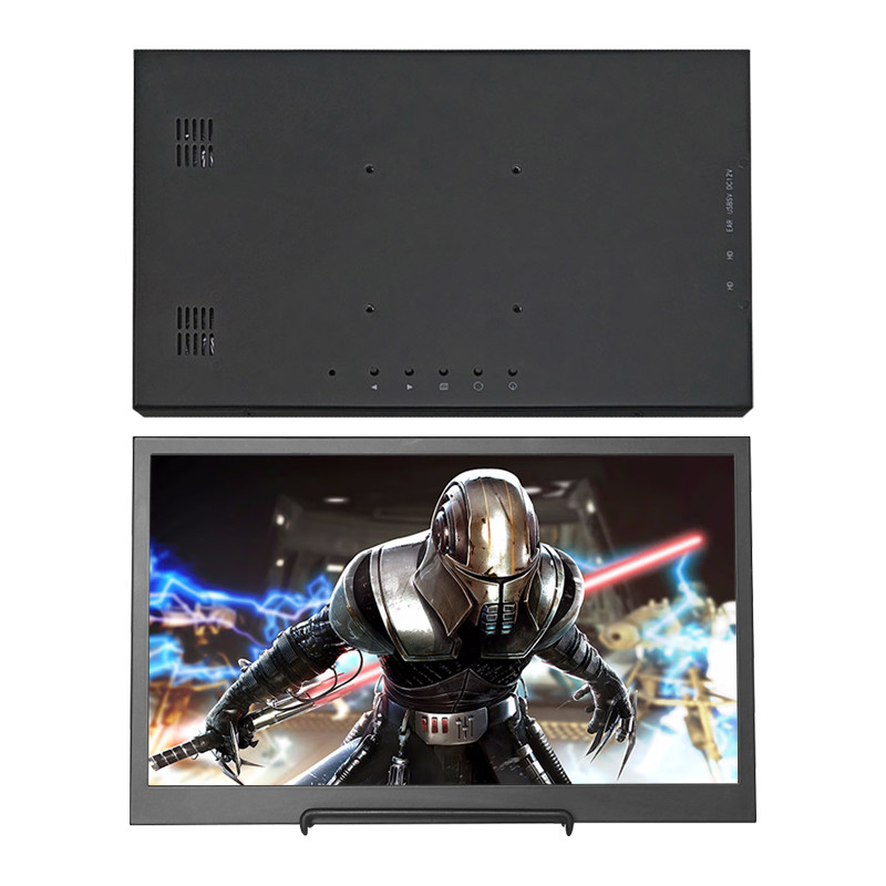 Polcd Plastikowa obudowa 15,6 cala 1080P 4K IPS LED Przenośny monitor komputerowy do gier