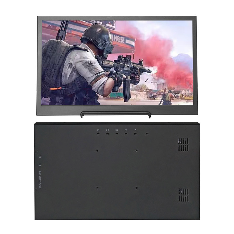 Polcd Metal 11,6-calowy płaski pojemnościowy dotykowy przenośny monitor 1080p 4k do laptopa USB