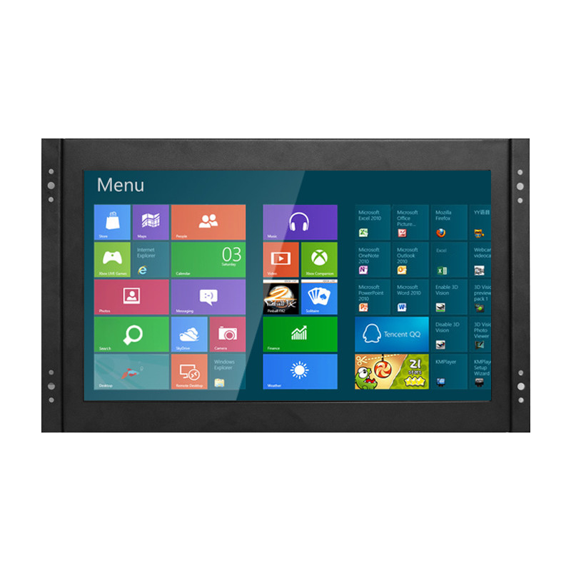 Polcd 13,3-calowy metalowy monitor Przemysłowy monitor LCD Otwarta ramka Ekran dotykowy VGA HDMI