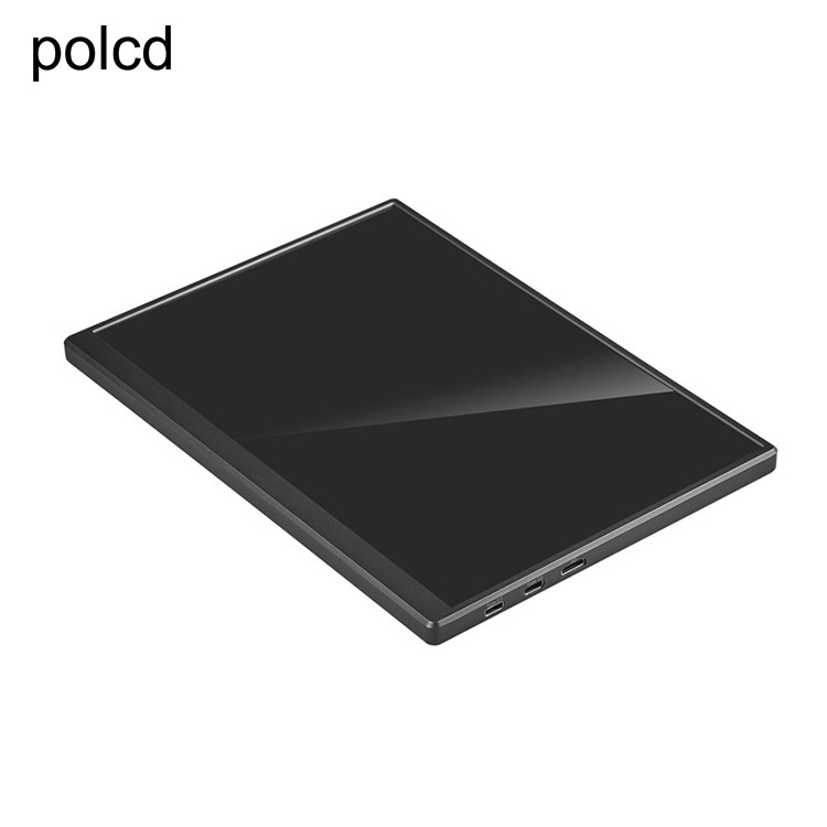 Przenośny monitor dotykowy ze stopu aluminium Polcd 10,5 cala IPS HD Audio