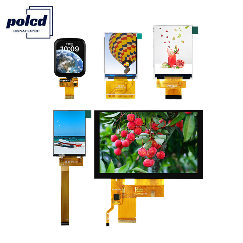 1,69 2,2 2,4 3,5 4 4,3-calowy mały wyświetlacz LCD LCM TFT Pełnokolorowy panel RGB SPI IPS