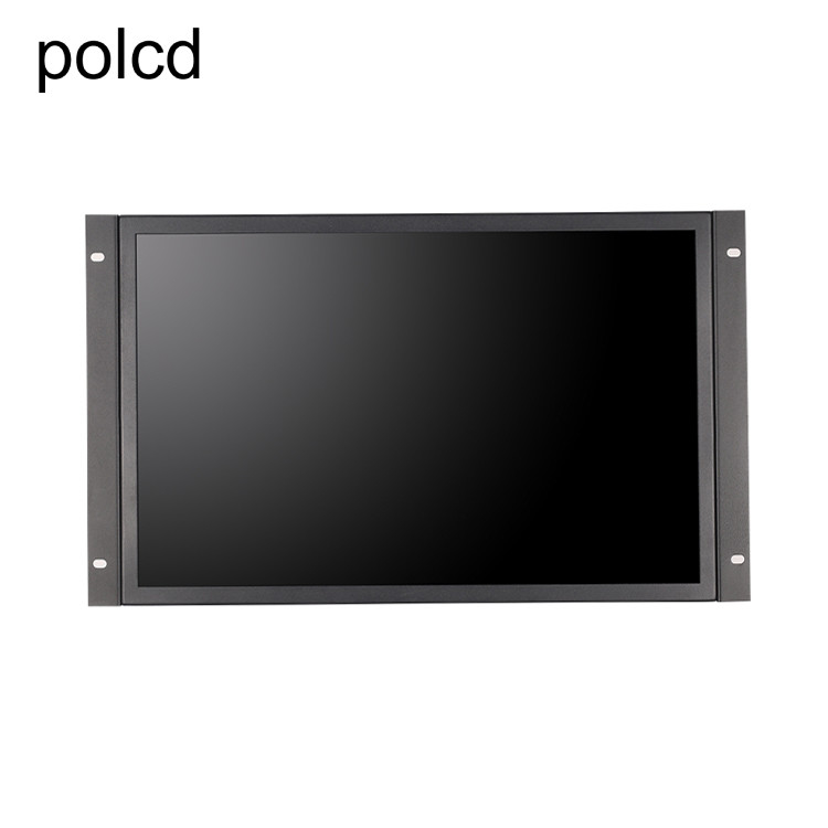 Przemysłowe wiszące ucho do montażu na ścianie Metalowa obudowa Monitor LCD Polcd 19 cali