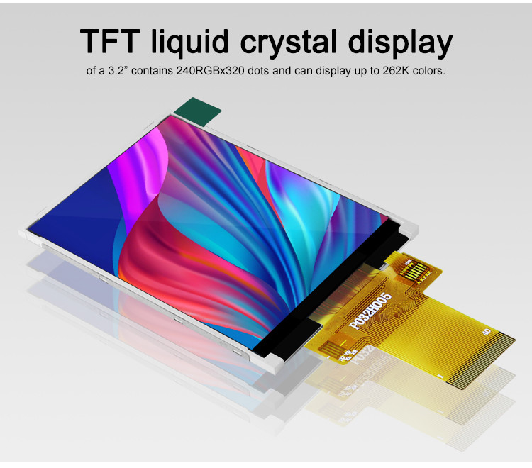 Polcd 3,5 cala 240x320 rozmiar pikseli Mały wyświetlacz TFT 320x480 ILI9488 sterownik IC