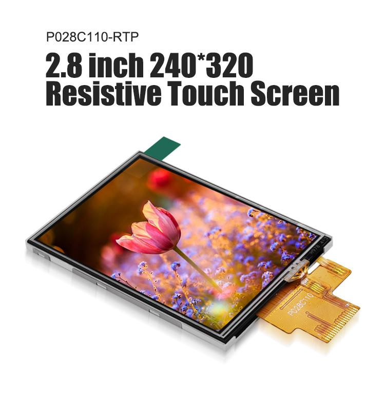 Polcd 260 Nit 240x320 Lcd 2,8 cala ST7789V Panel dotykowy Lcd 4 Wire SPI