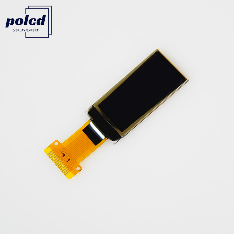 Polcd 0,96-calowy panel wyświetlacza OLED 64x128 Biały kolor do urządzenia do noszenia inteligentnego zegarka
