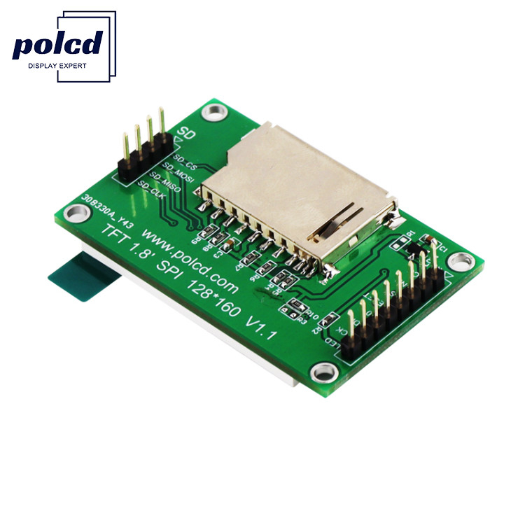 Polcd ST7262 1,77 cala 24-bitowy ekran dotykowy LCD 128X160 TFT 300 nitów
