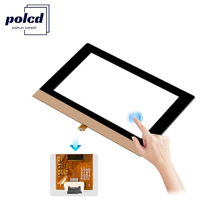 Polcd Custom 10,1 cala CTP 16:9 GT911 GG Przejrzysty ekran dotykowy ze szkła