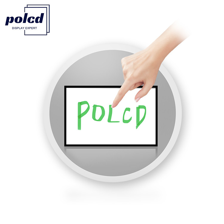 Polcd 8 cali Multitouch Mirror Glass Display Przemysłowy Panel dotykowy LCD pojemnościowy