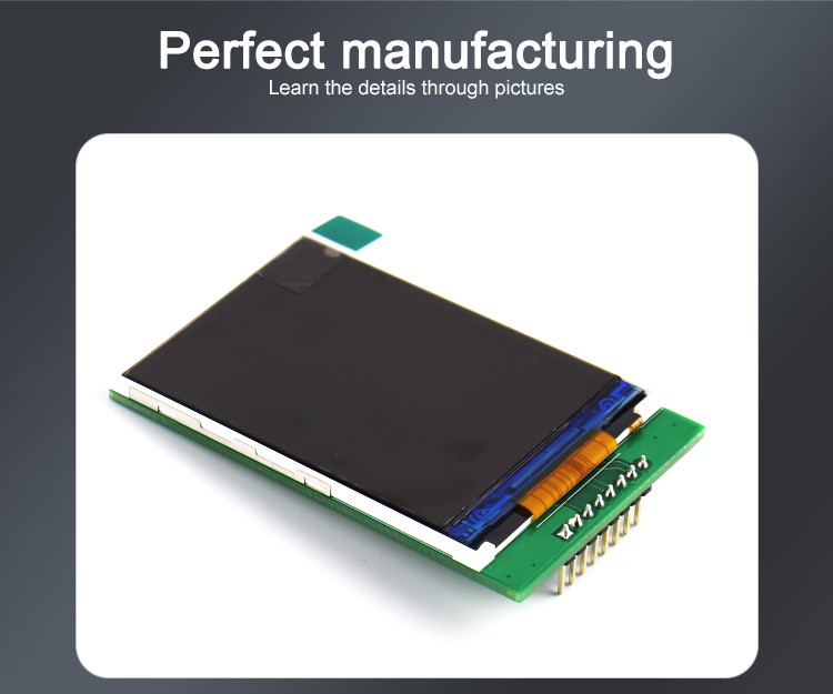 Polcd 4 Wire SPI Tft Lcd 2.4 Inch 240X320 Touch Screen Lcd z płytą PCB