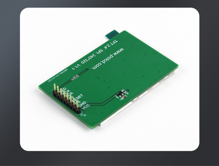 Polcd ISO9001 2,4-calowy ekran dotykowy Tft Monitor Tft 12 0'CLOCK