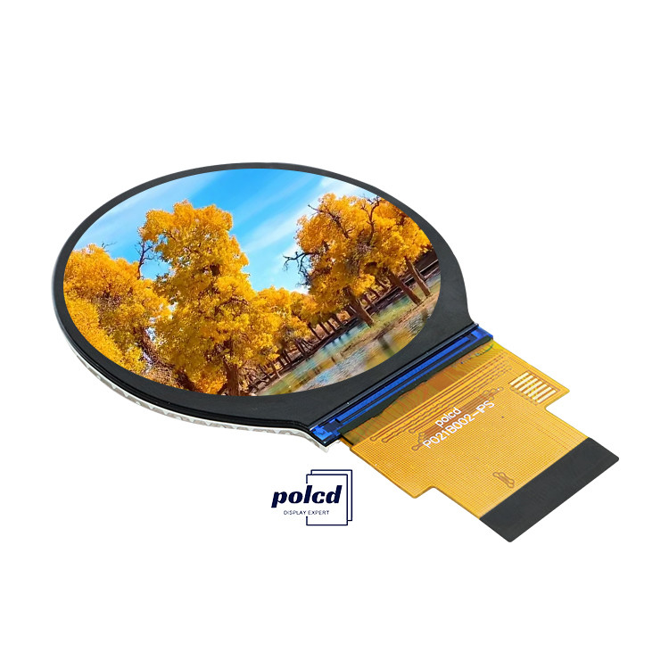 Polcd 480*480 2,1-calowy Panel LCD okrągły ST7701S Napęd Ic IPS All View Angle Round TFT Display Module