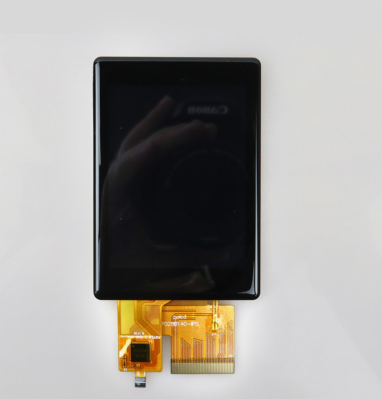 Polcd Wysoka jasność 500nit 2,8 cala Ekran LCD 240x320 IPS wszystkie kąty widzenia CTP Pojemnościowy wyświetlacz dotykowy TFT