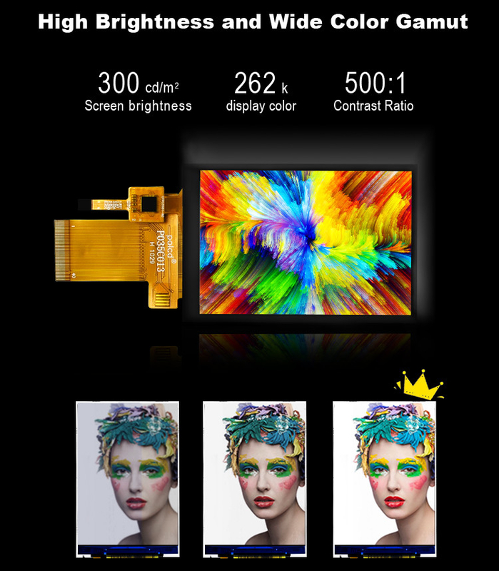 Polcd 3.5'' LCD Screen Pojemnościowy Panel dotykowy 320x480 40pin ILI9488 3,5 cali TFT LCD Module Display