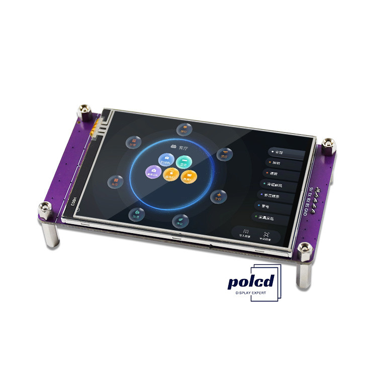Polcd 3,5 cali Wysokiej rozdzielczości 480*320 HMI Panel dotykowy TFT LCD Moduł z deską sterowania