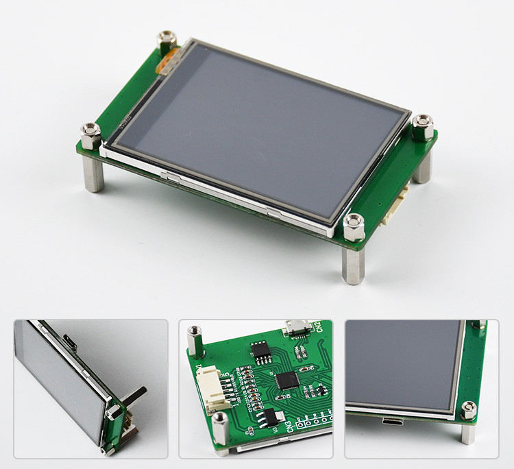 Polcd 2.4 Inch Tft Lcd Module 240*320 Hmi Uart Port Smart Lcd Display Przemysłowy Opór Obraz dotykowy