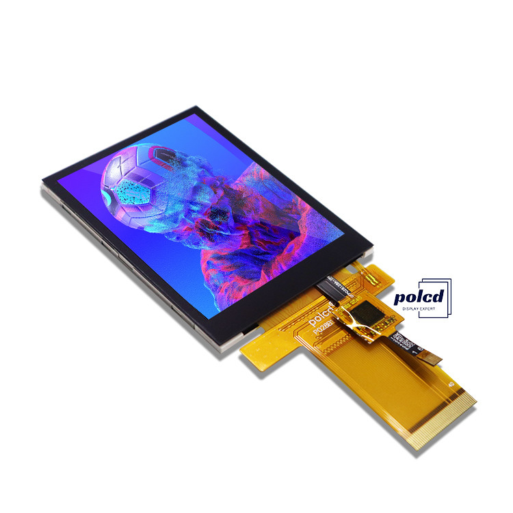 Polcd Tft RGB 2,8-calowy kontroler przemysłowy Panel kolorowy ekranu dotykowego pojemnościowego Moduł IPS LCD