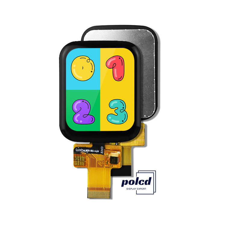 Polcd 1,69 cali 240x280 Panel dotykowy pojemnościowy Full View Angle LCD Module For Smart Watch