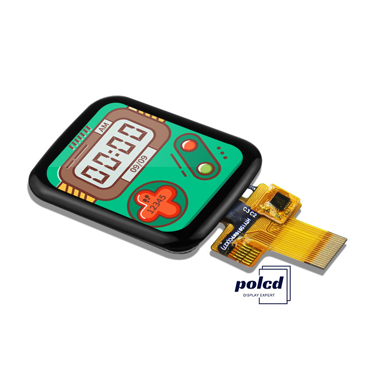 Polcd 1,69 cala TFT Wielopojemnościowy ekran dotykowy 4 linie SPI 240x280 IPS Lcd
