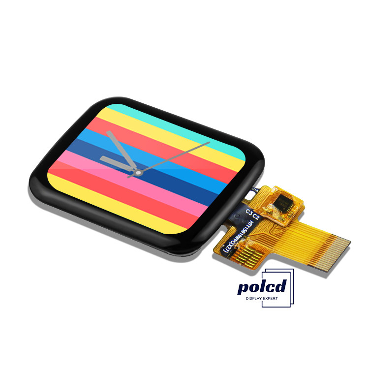 Polcd 1,69 cala TFT pojemnościowy ekran dotykowy 240x280 Normalnie czarny moduł IPS LCD