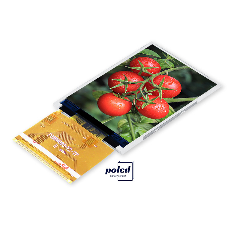 Rozdzielczość Polcd 240X320 2,8 cala Spi Tft Lcd Ili9341V RoHS Ekran dotykowy TFT