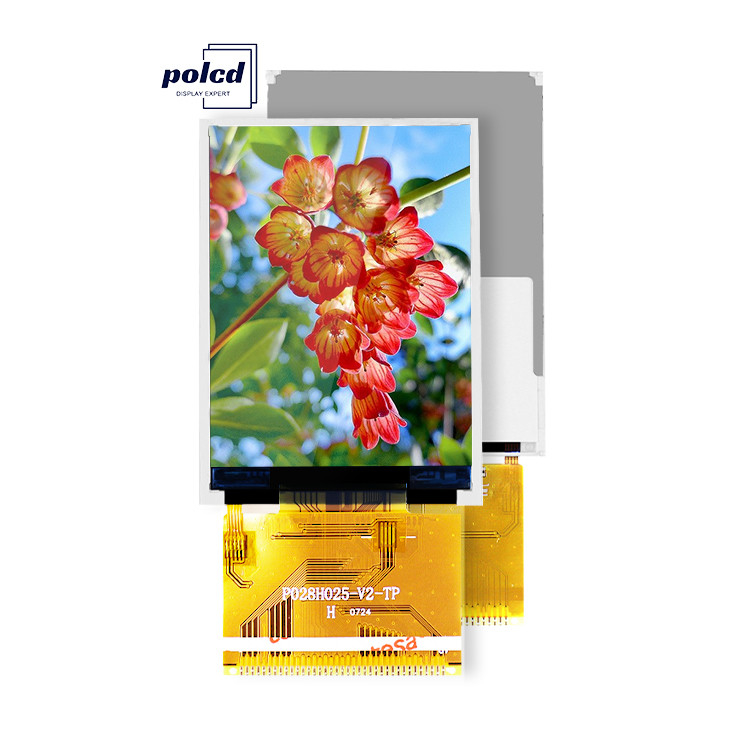 Polcd 300 Jasność 240X320 2,8-calowy wyświetlacz LCD Tft ILI9341V Medyczny wyświetlacz LCD