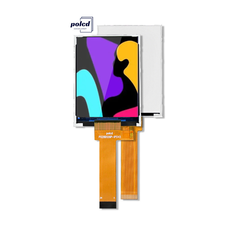 Polcd Mały LCD 2,8 cala 240x320 Wysoka jasność 900 nit IPS LCD Module Display 2,8'' przemysłowy TFT