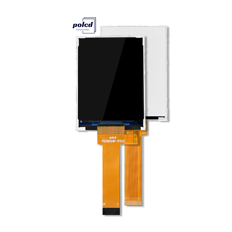 Polcd 2,8-calowy ekran LCD 240x320 MCU Interfejs szeroki kąt widzenia TFT Transflekcyjny moduł LCD z ST7789P3-G6