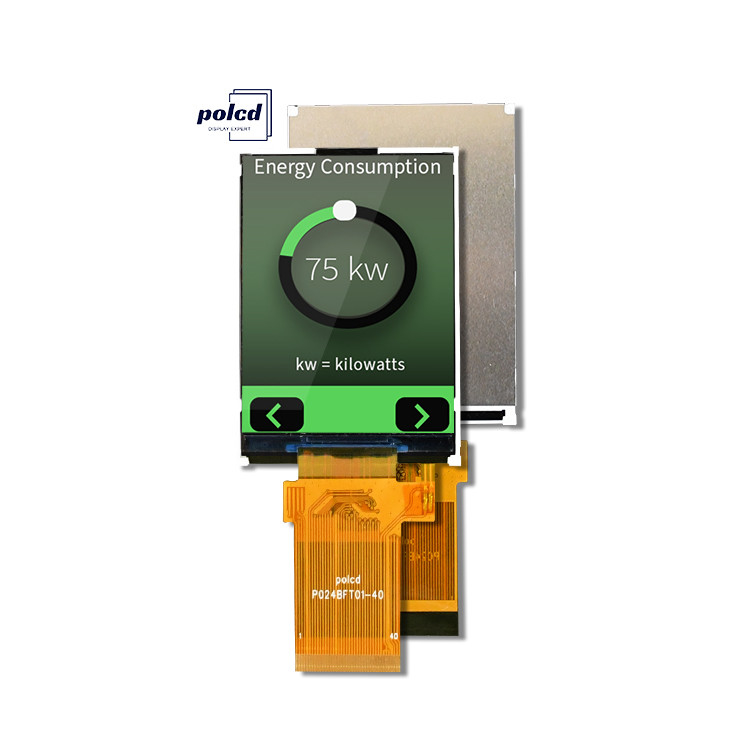 Polcd Full Color LCD Display Transflekcyjny 2,4 cala TFT SPI MCU 20 pin Qvga 240x320 TFT LCD