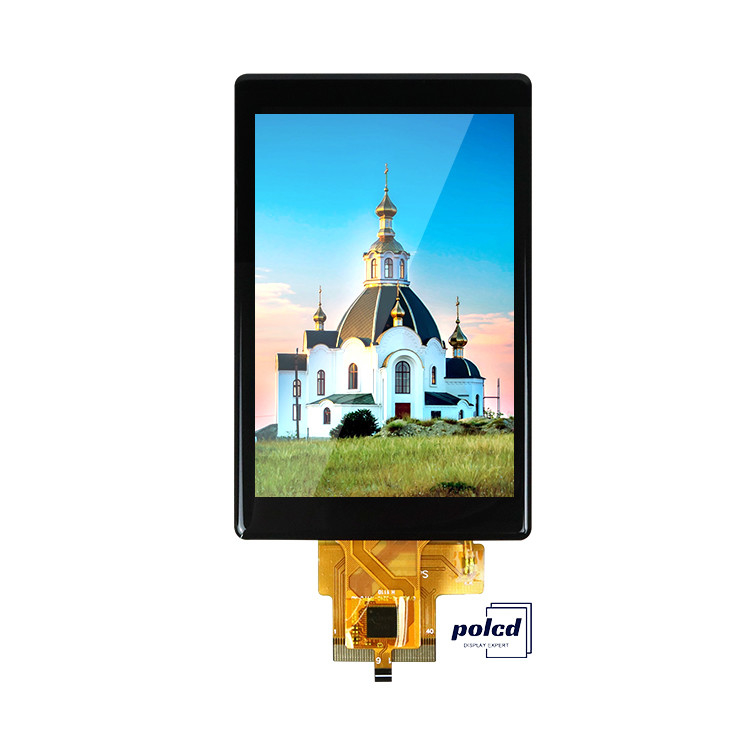 Polcd Custom LCD Display 3,5 cali 320x480 40pin IPS Angle 500nit ST7796U Pojemny ekran dotykowy