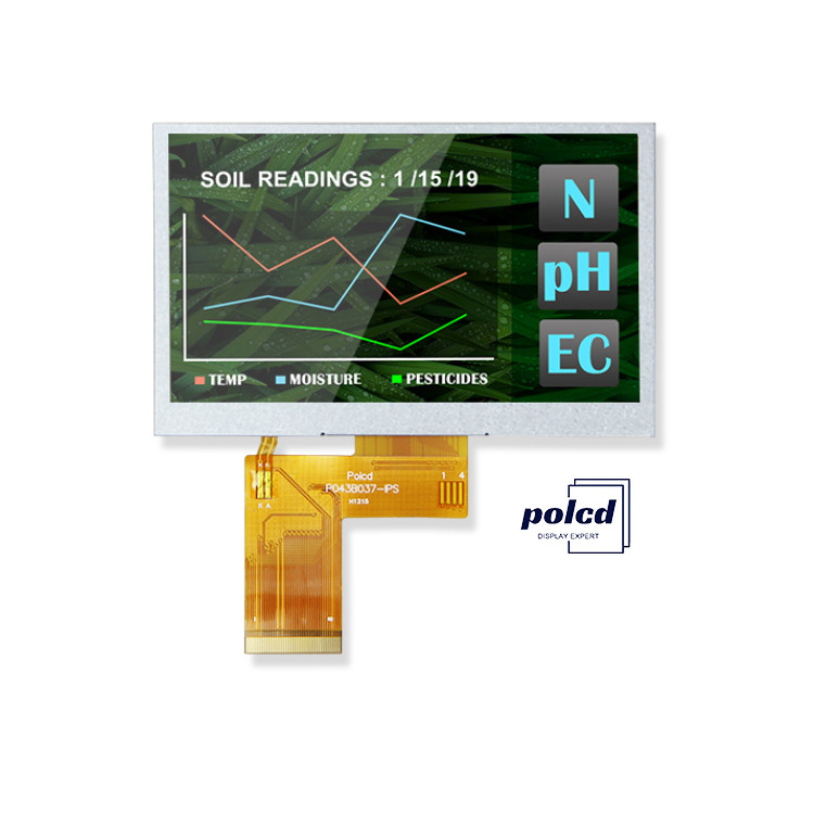 Polcd 4,3 cala 400 Jasność 480x272 LCD IPS Ekran NV3041A IC MCU SPI Interface TFT Display