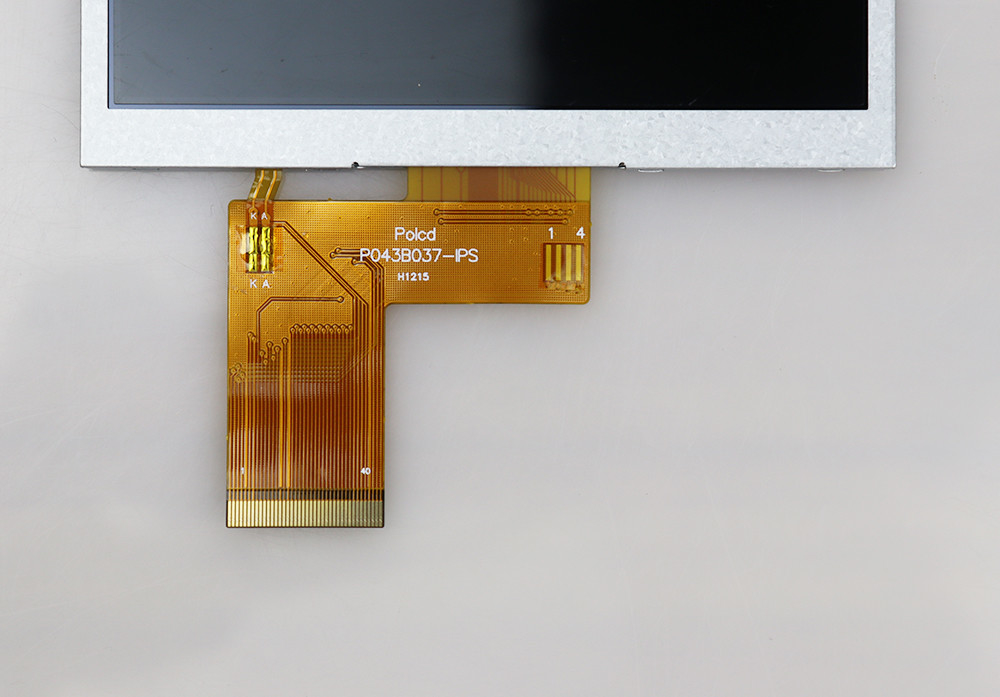Polcd 4,3-calowy moduł TFT LCD 480x272 NV3041A napęd IC 20pin IPS szeroki widok TFT LCD