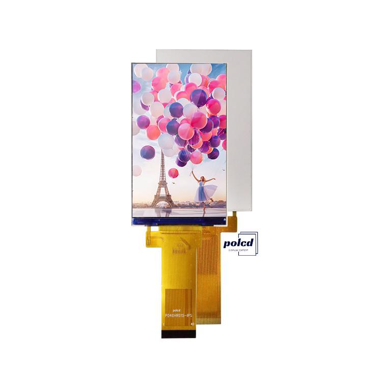 Polcd Niestandardowy RGB 24bit Interfejs 4,0 cali 480*800 kropek Małe kolory TFT LCD Panele wyświetleniowe Ekran
