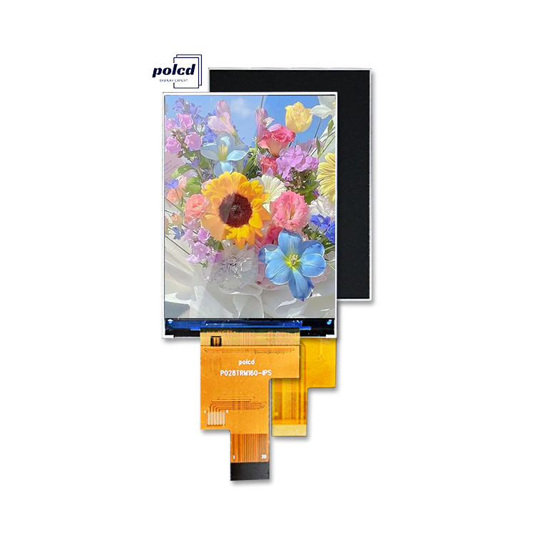 Polcd 2.8 Inch IPS Wszystkie kąty widzenia TFT 480 * 640 Rozdzielczość 20 Pin ST7701S IC LCD Display Module