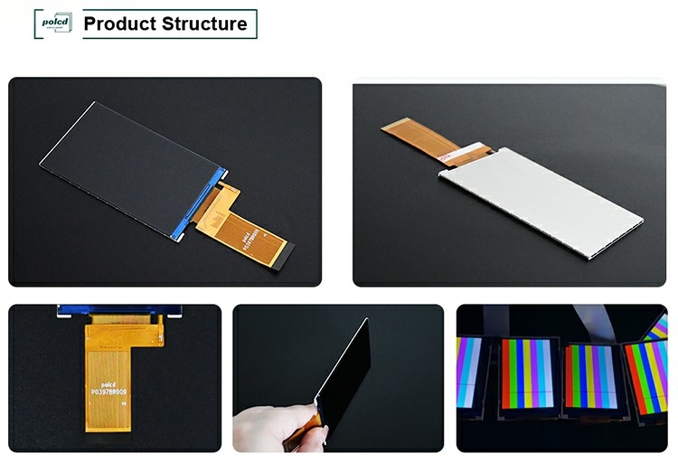 Polcd 3,97 cali 4 cali 480*800 300nit 40pin Rgb Interfejs Wszystkie transmisywne ST7701S Tft LCD Display Module