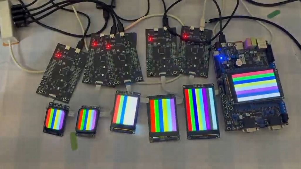 Polcd 3,5 cali wyświetlacz TFT ODM Płyty obwodowe Producent USB Ładowarka przenośna PCBA Płata montażu obwodu PCB