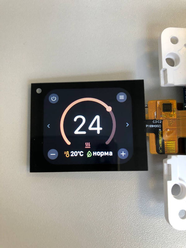 Polcd 1,69 cala TFT Wielopojemnościowy ekran dotykowy 4 linie SPI 240x280 IPS Lcd