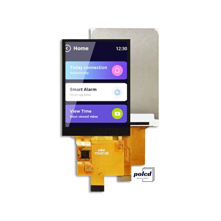 Polcd TFT 2,4 cala Spi interfejs LCD 240*320 RGB Kolorowy ekran dotykowy ST7789V 16pin 2.4 wyświetlacz TFT