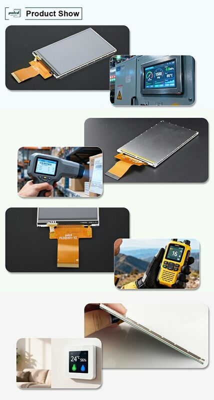 Polcd 3,95 cali 320*480 LCD Display RGB Interface ILI9488 40pin TFT Transmissive LCD Module