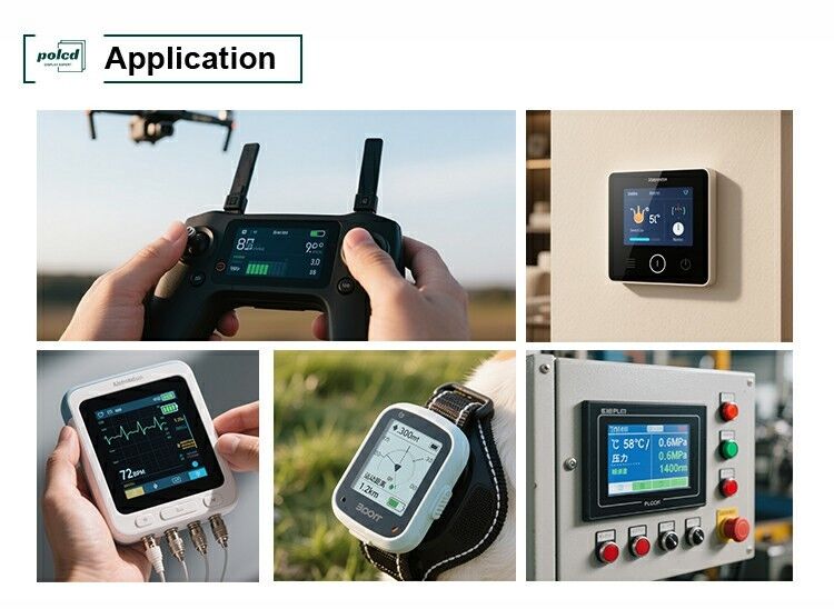 Polcd 2,31 cala 320x240 Wyświetlacz Tft RGB 18-bitowy wyświetlacz TFT o wysokiej jasności