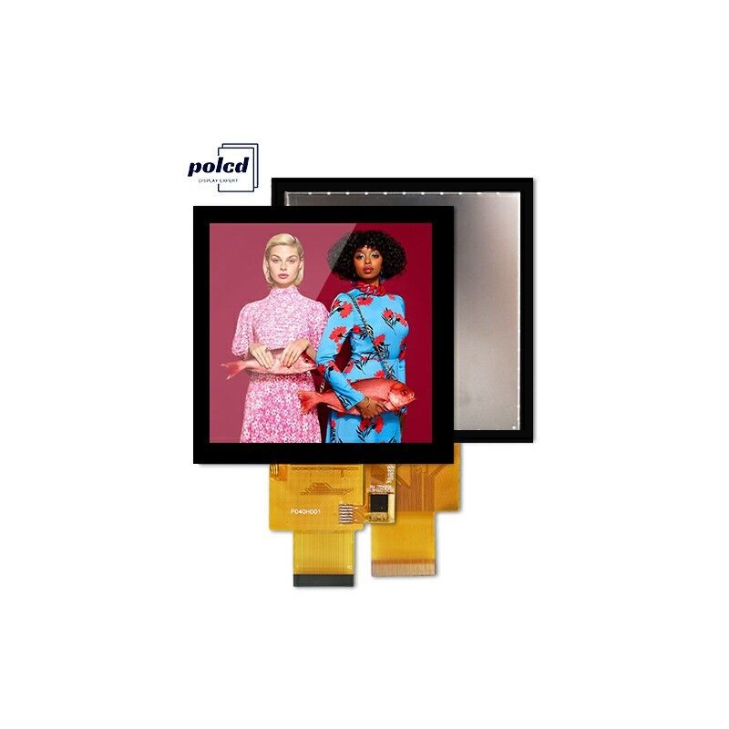 Polcd 4 cali Panel LCD 480*480 IPS LCD Wyświetlacz wysokiej jasności RGB Interfejs TFT LCD Moduł