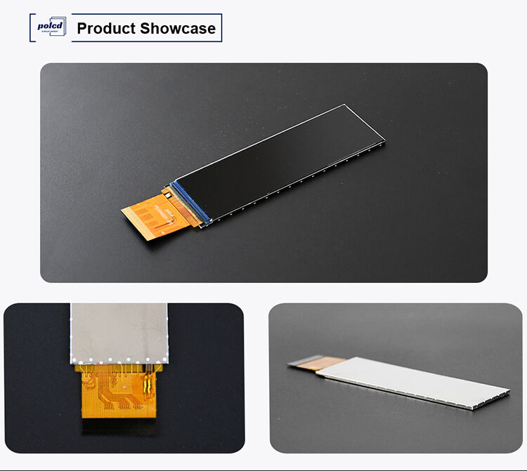 Polcd 3 cali 268x800 IPS Ekran 40pin RGB565 700 nit ST7701S 3