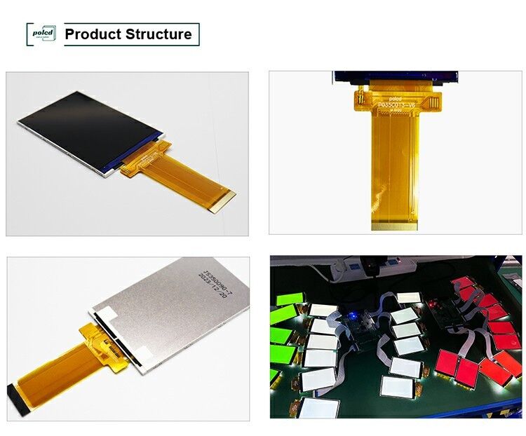 Polcd 3,5 cala 320*480 LCD Display ILI9488 wbudowany Kapasywny Panel dotykowy Wysokiej jasności TFT LCD