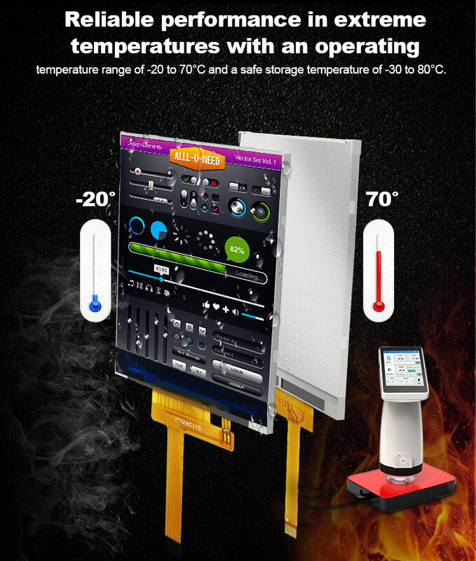 Wyświetlacz TFT Polcd 260 Nit HD 240X320 4-przewodowy interfejs SPI 2,4 cala TFT LCD