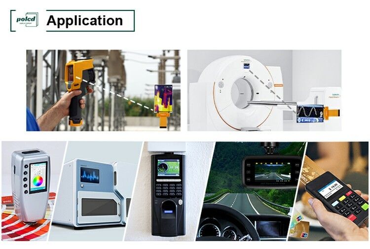 Polcd 2,8 '' 15-pinowy 240x320 IPS All View Angel TFT LCD z ekranem dotykowym Panel wyświetlacza