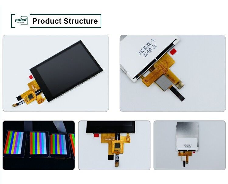 2.8 cala 178° Ips Tft Pojemnościowy ekran dotykowy pełny kąt widzenia
